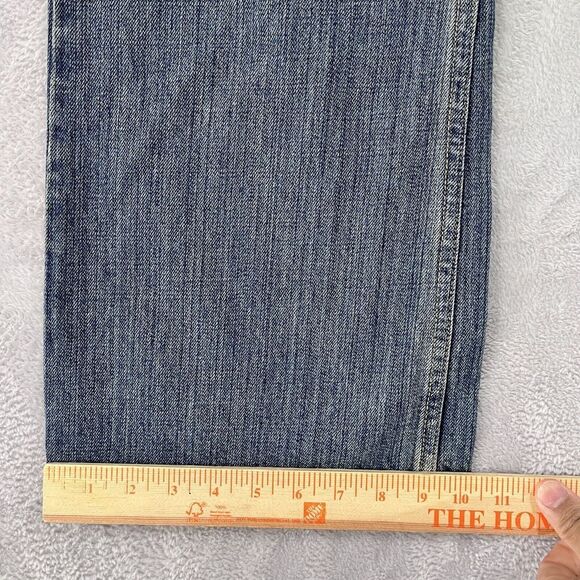 VTG Levi's 527 Jeans Men 36x30 Low Rise Boot Fit Blue Denim 100% Cotton Bootcut - Picture 7 of 10